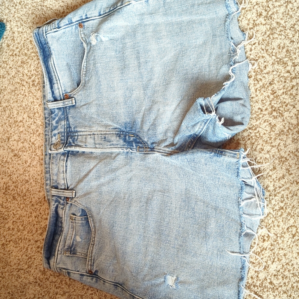 Old Navy High Rise raw edge Shorts